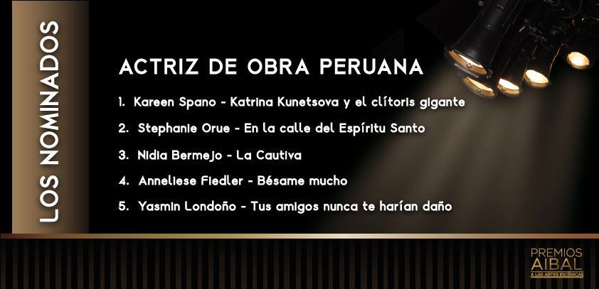 Premios AIBAL 2015